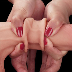 LoveToy SlidingSkin Gode réaliste Sliding Skin 16 x 4.5cm